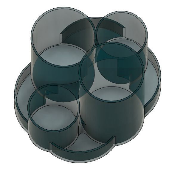 Pen holder 06 3D print model_7