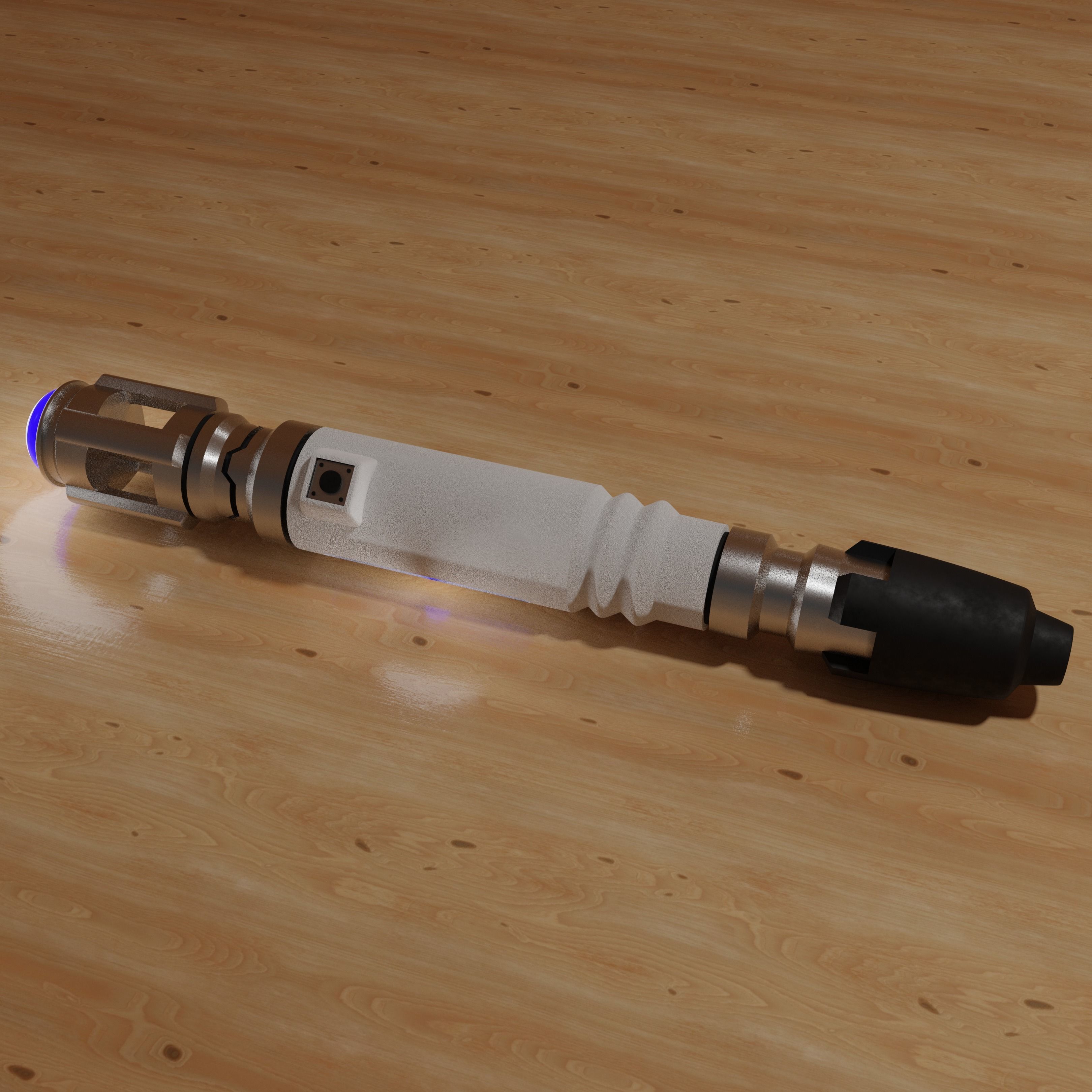 Doctor Who Inspired 10th Doctor Sonic Screwdriver 3D model 3D printable ...