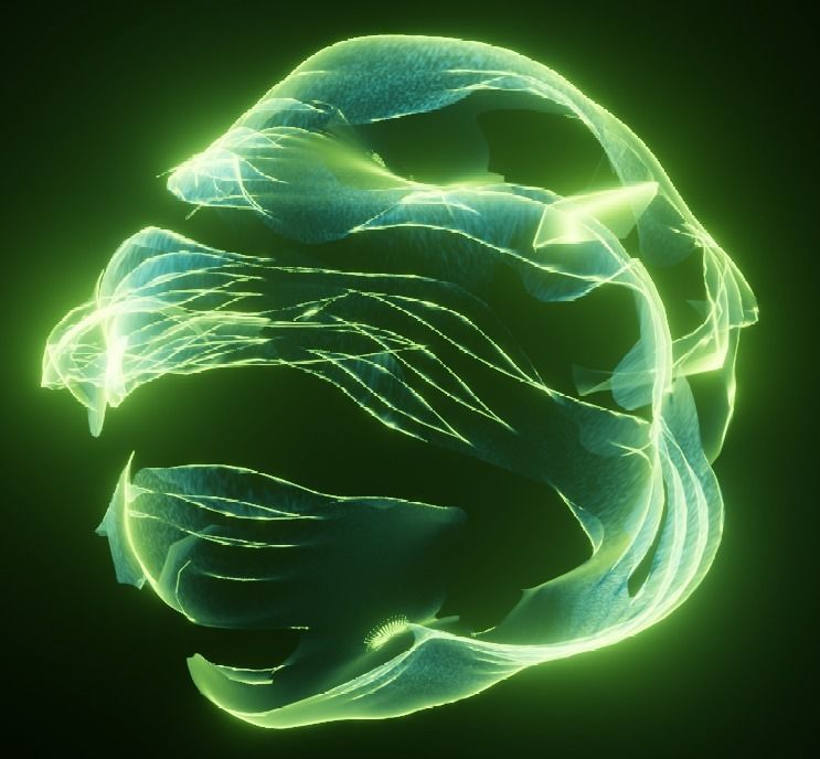 GreenEnergy glowing ball 3D print model_2