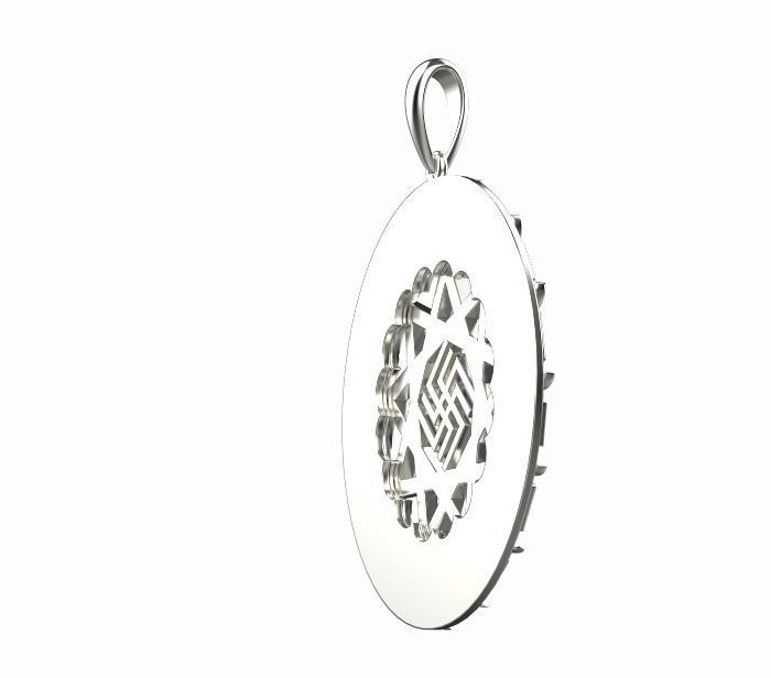 pendant Amulet 3D print model_16