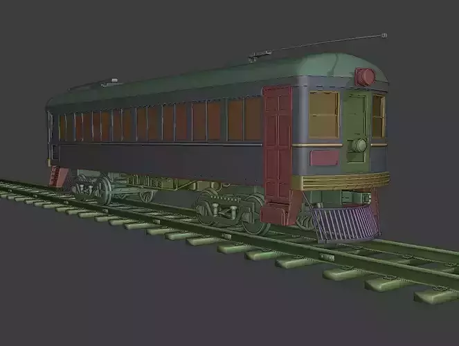 1940s electric railcar