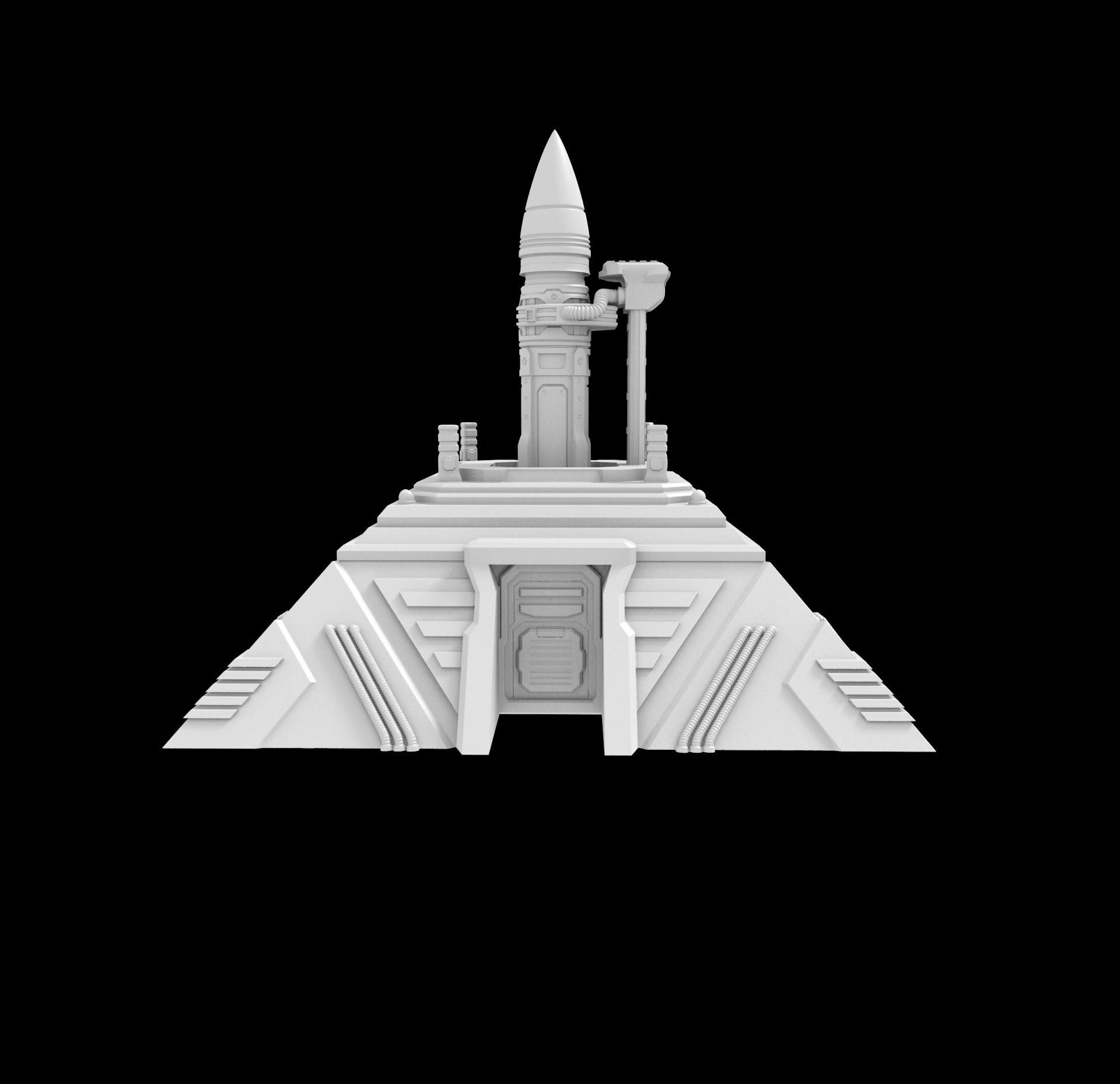 MISSILE STATION 3D print model_7