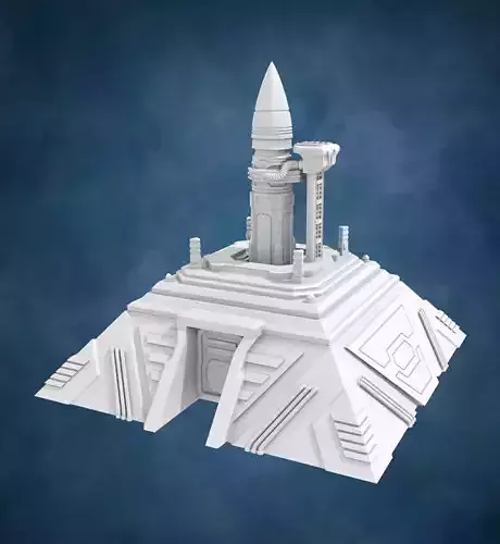 MISSILE STATION 3D print model