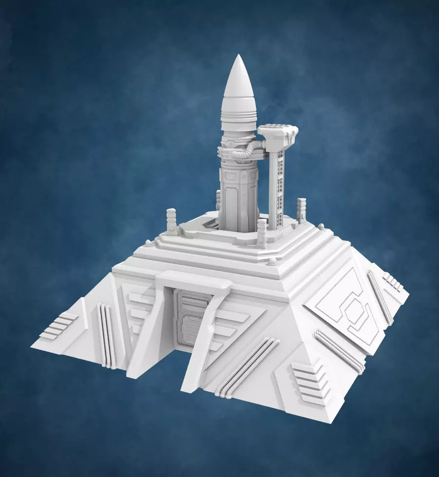 MISSILE STATION 3D print model_0