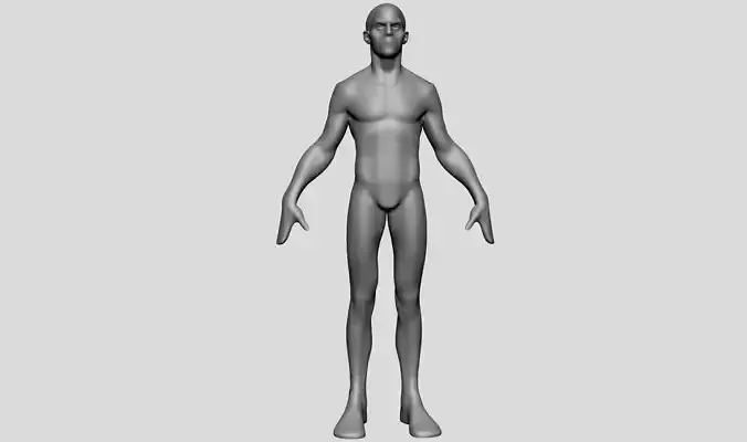 Stylized Male Model
