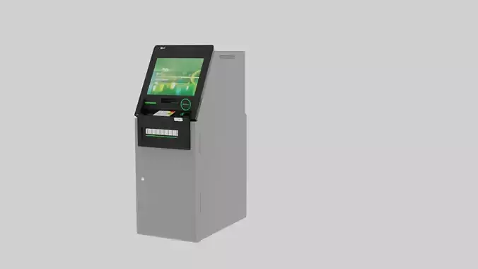  NCR SelfServ 63 atm s63 3D model