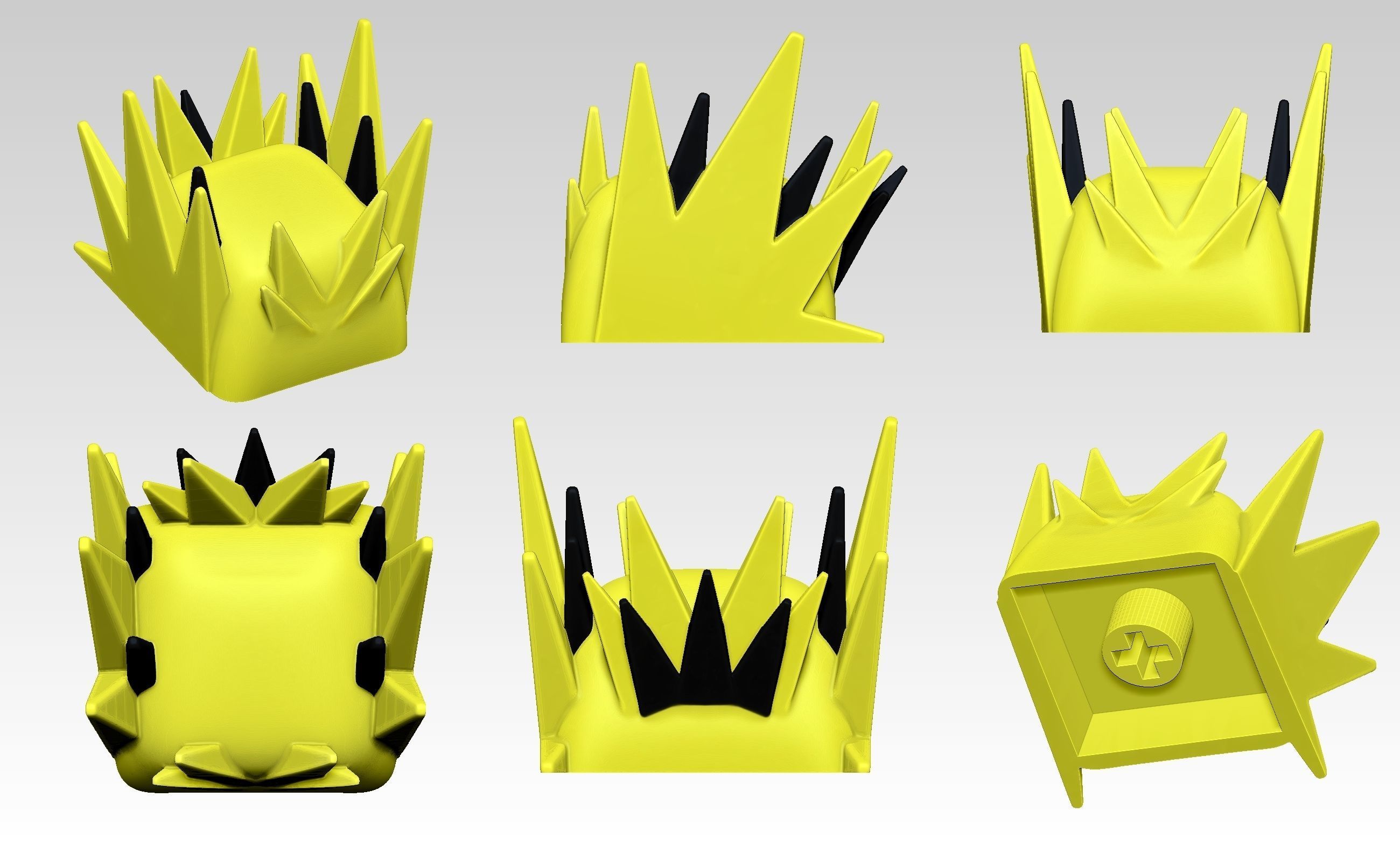 Legendaries VOL I - Pokemon keycap - articuno moltres zapdos -  3D print model_5