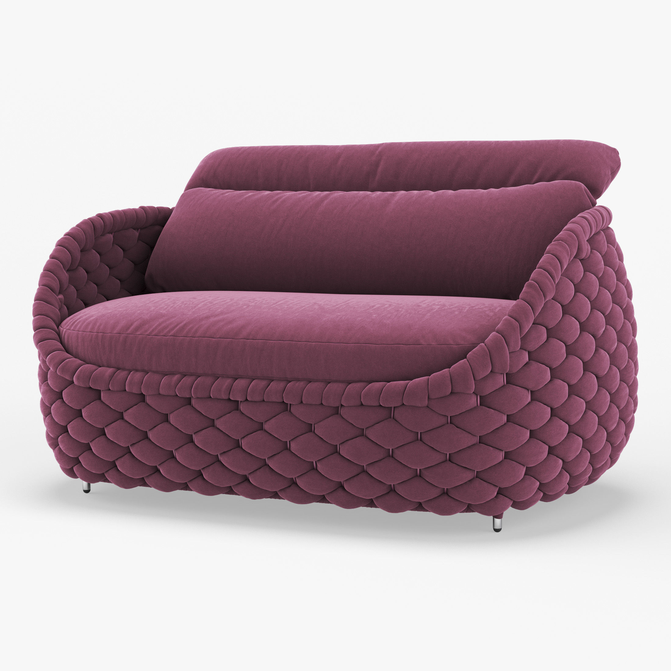 Rapunzel Kenneth Cobonpue Sofa 3D model_2