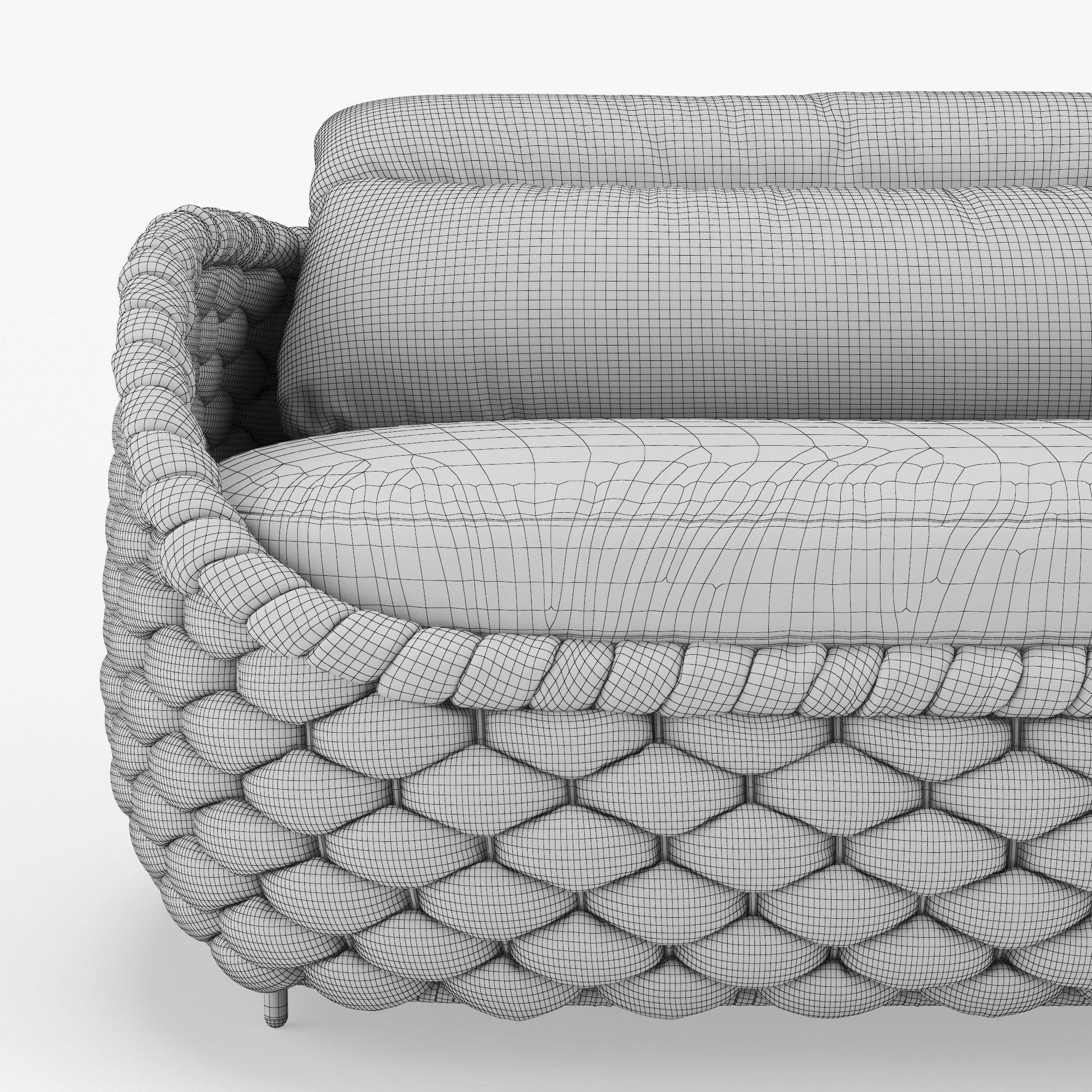 Rapunzel Kenneth Cobonpue Sofa 3D model_15
