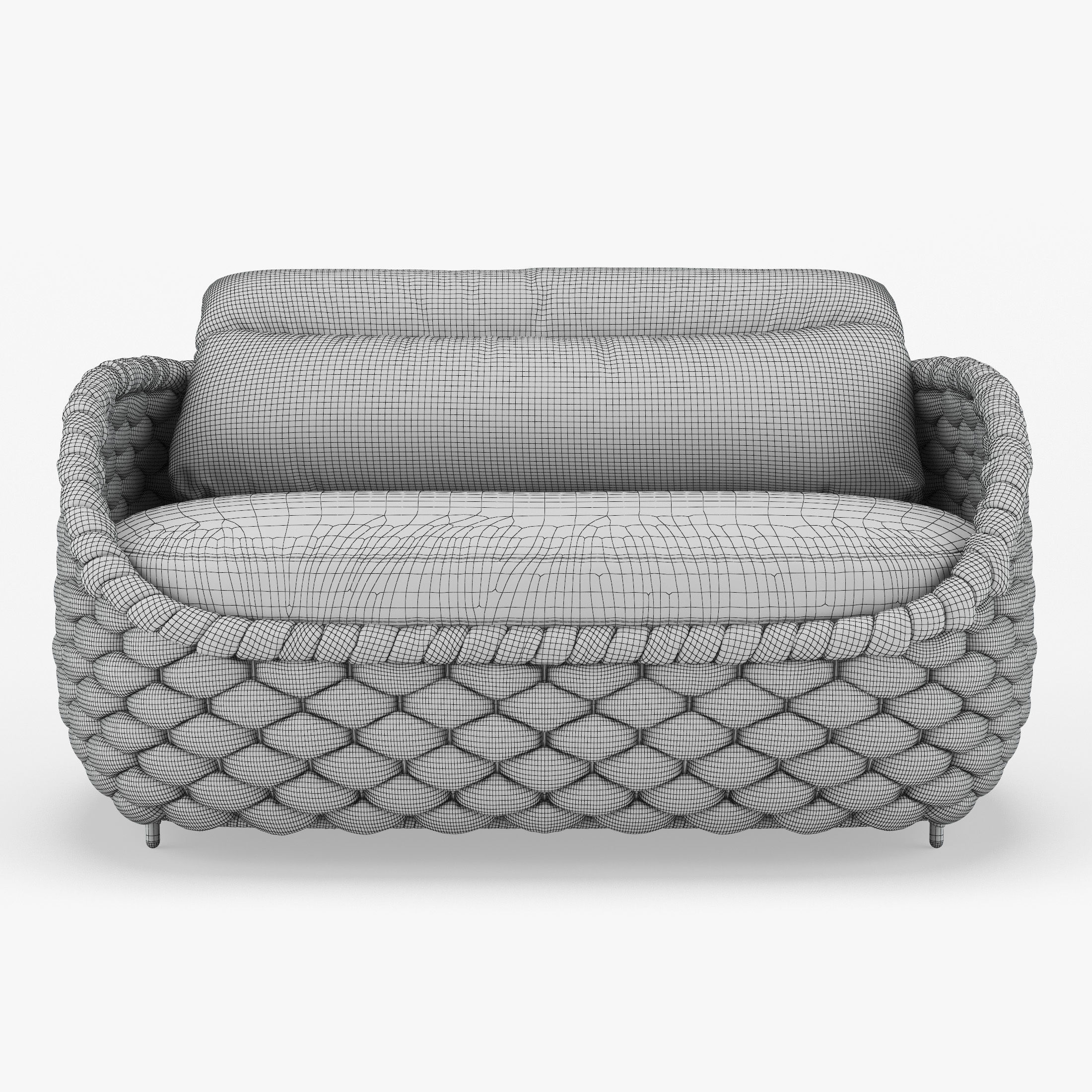 Rapunzel Kenneth Cobonpue Sofa 3D model_14