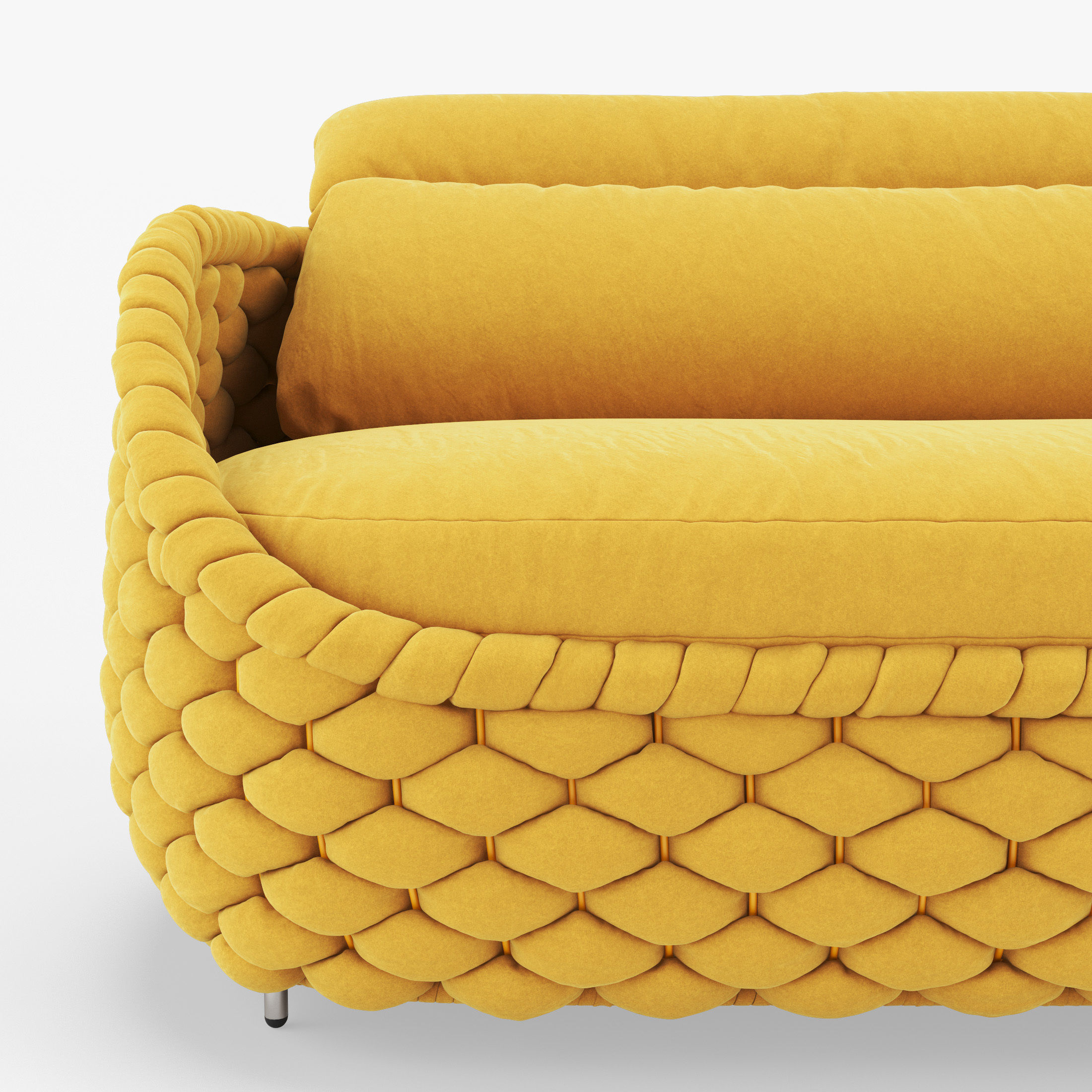 Rapunzel Kenneth Cobonpue Sofa 3D model_10