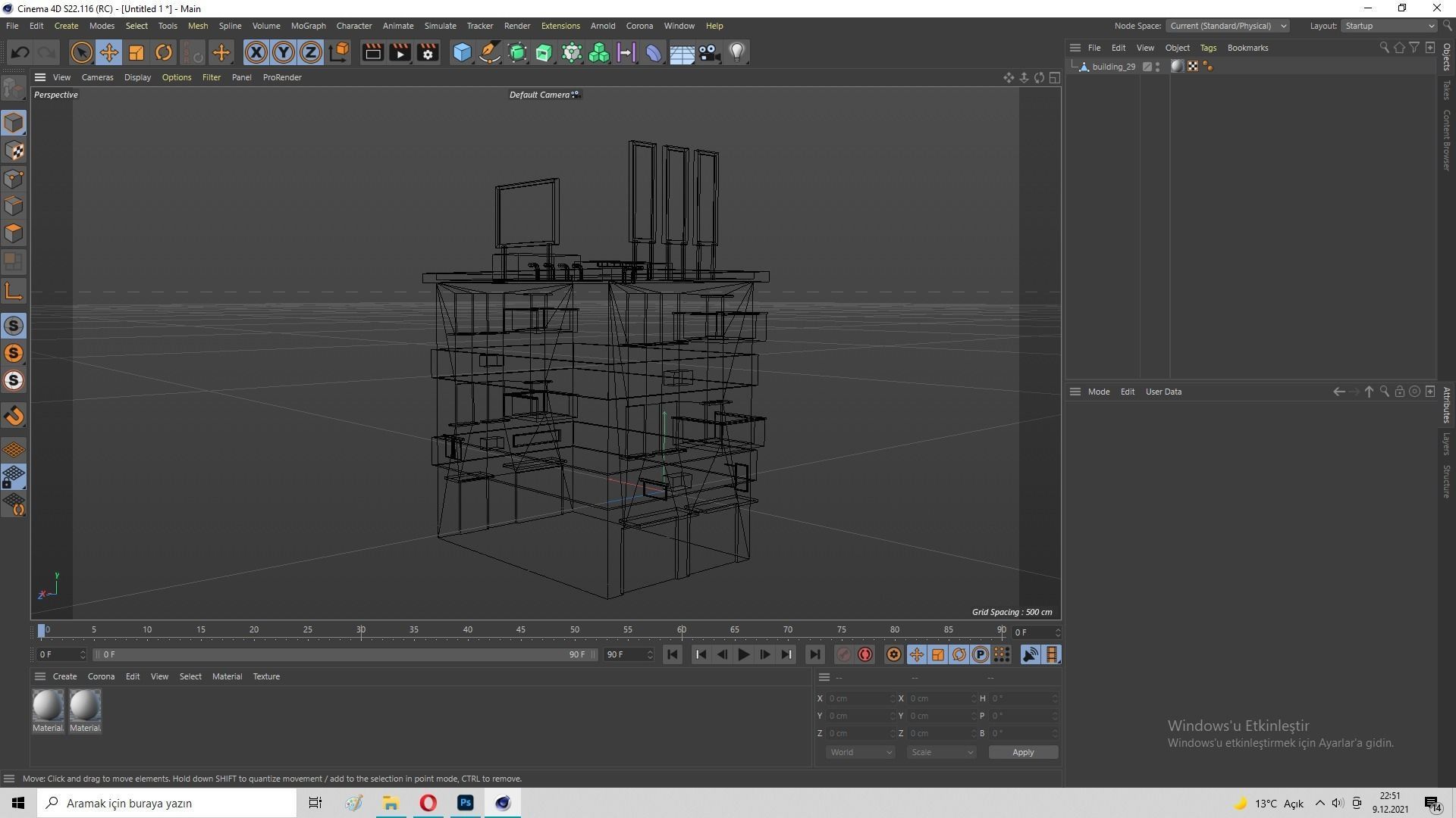 Cyberpunk City - Building 29 Low-poly 3D model_33