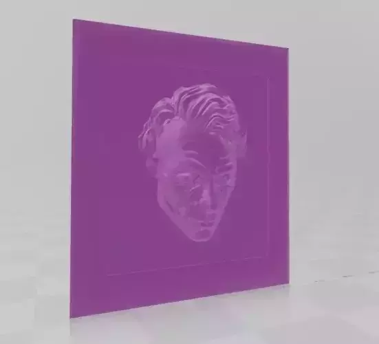 JOKER FACE 3D PAINTING 3D print model