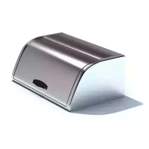 Modern Metal Bread Box
