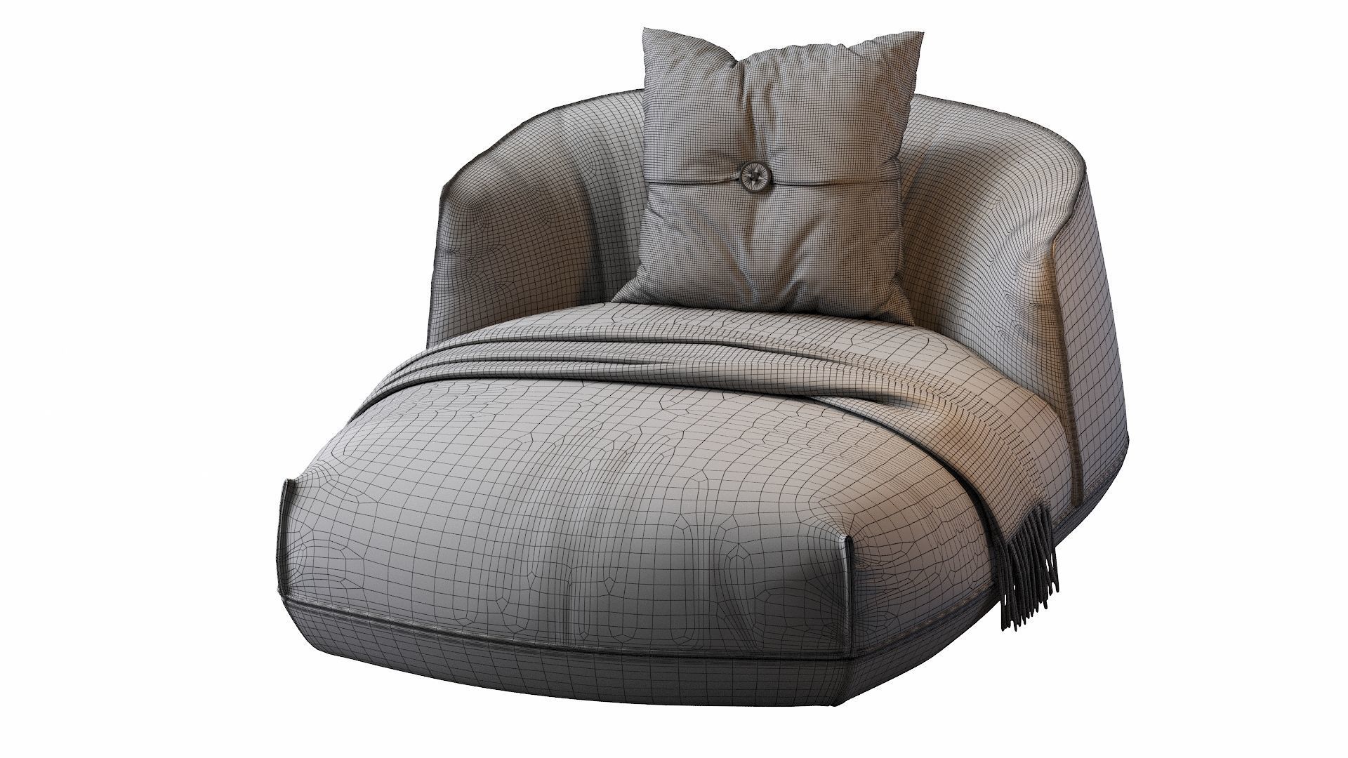 Brioni daybed 3D model_22