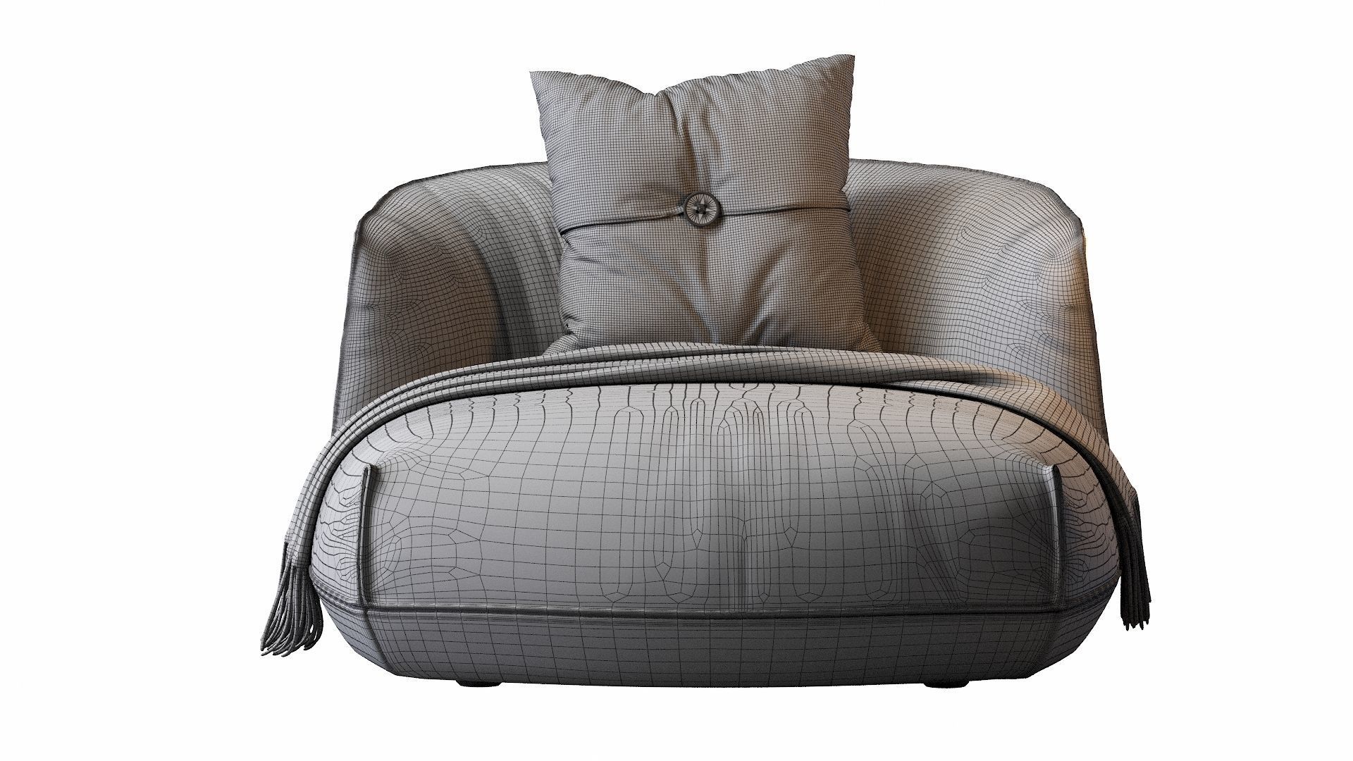 Brioni daybed 3D model_20