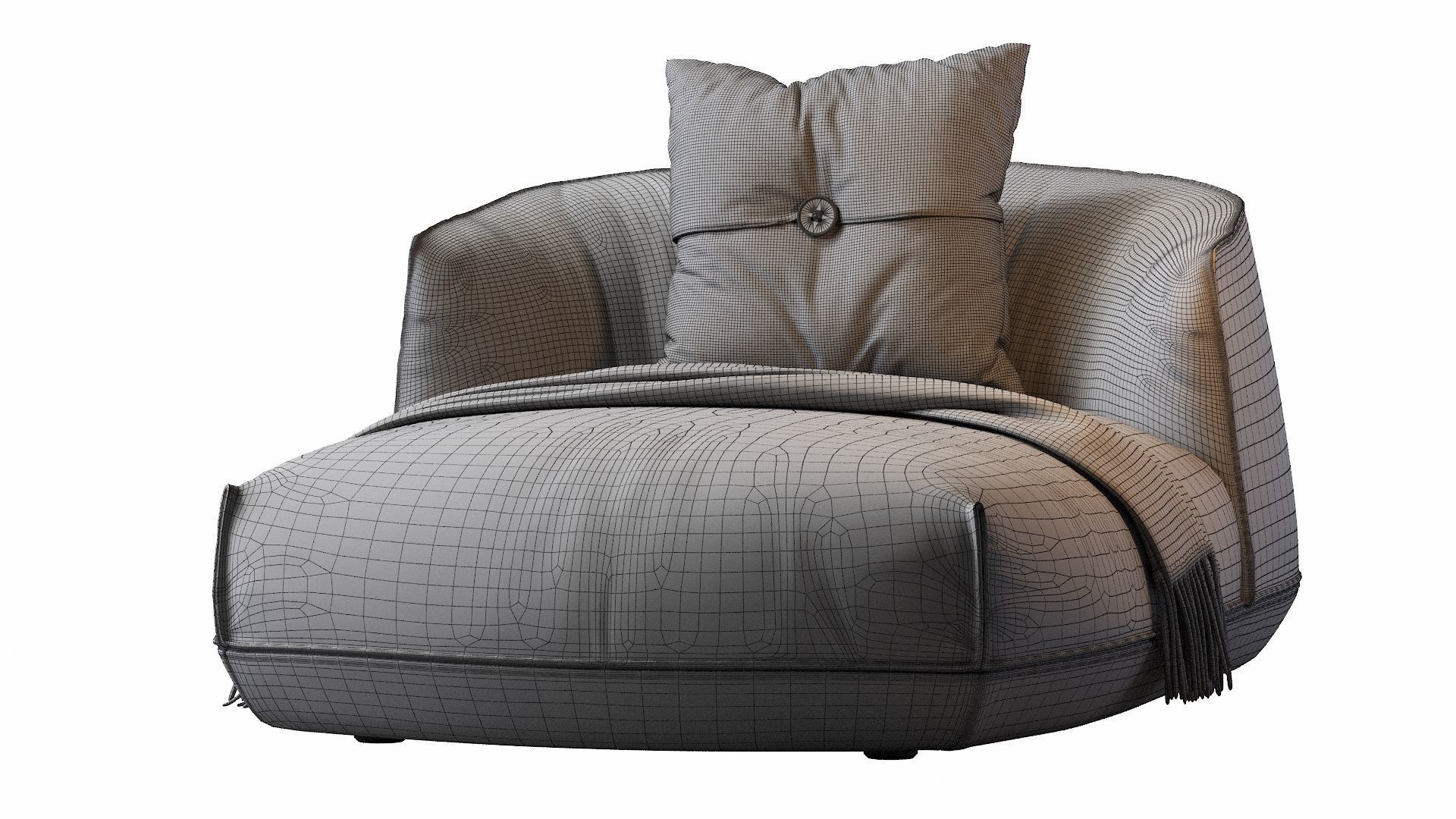 Brioni daybed 3D model_18
