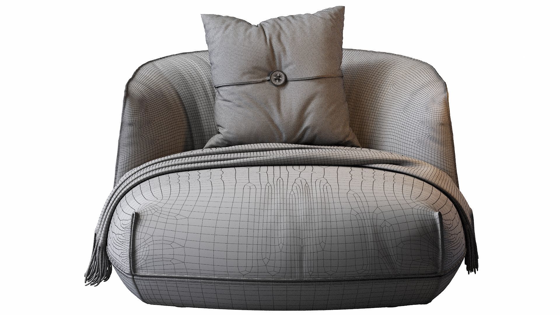 Brioni daybed 3D model_26