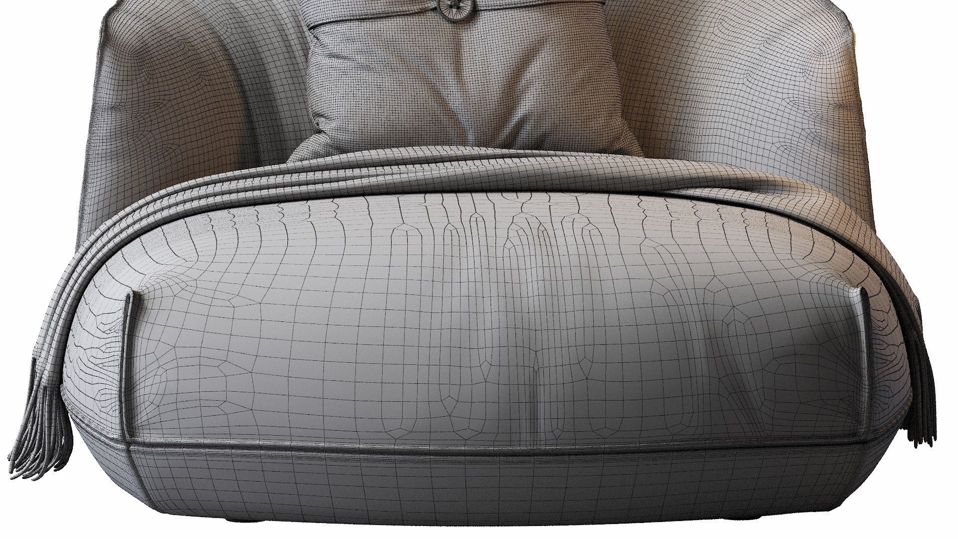 Brioni daybed 3D model_27