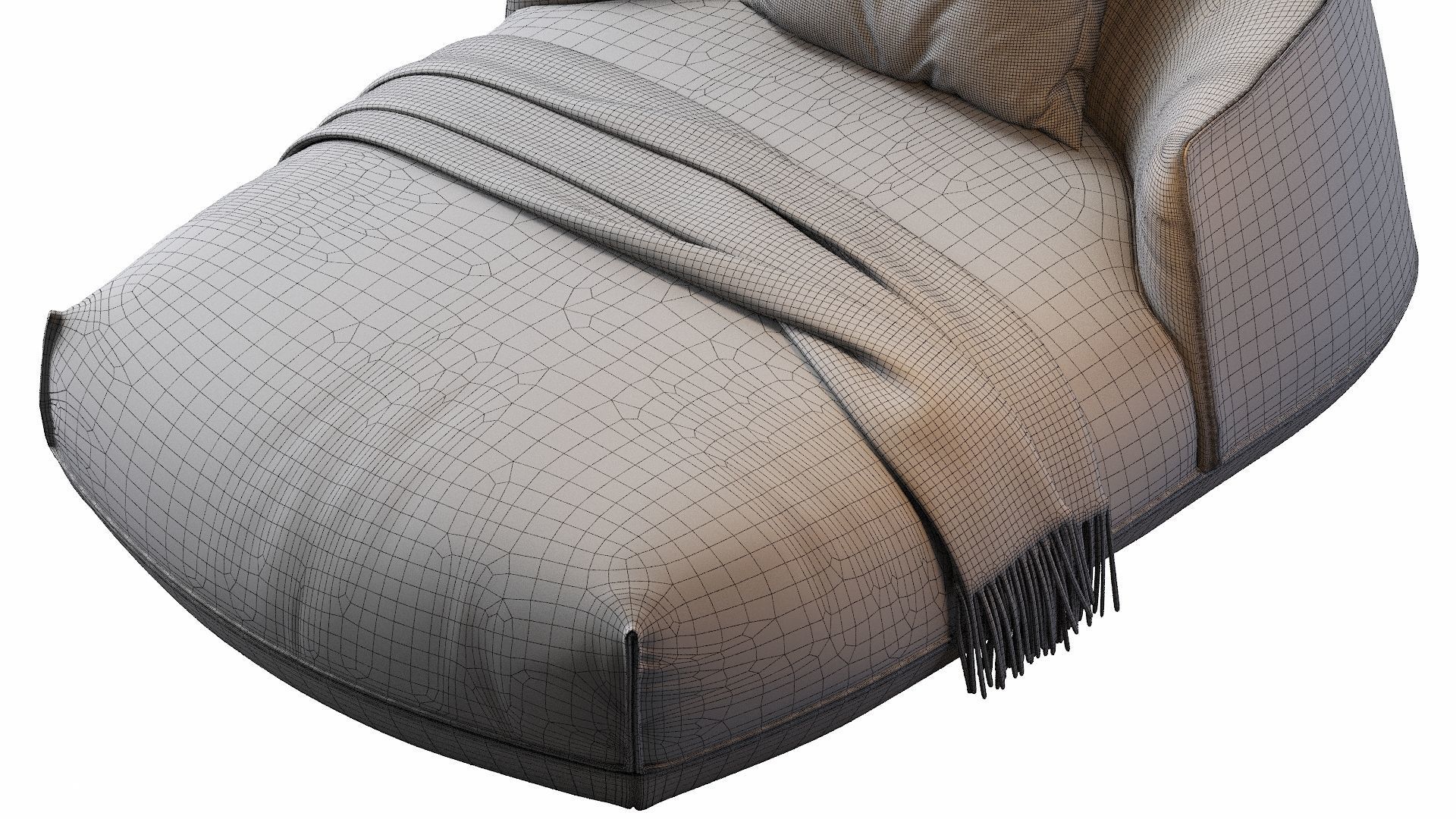 Brioni daybed 3D model_25