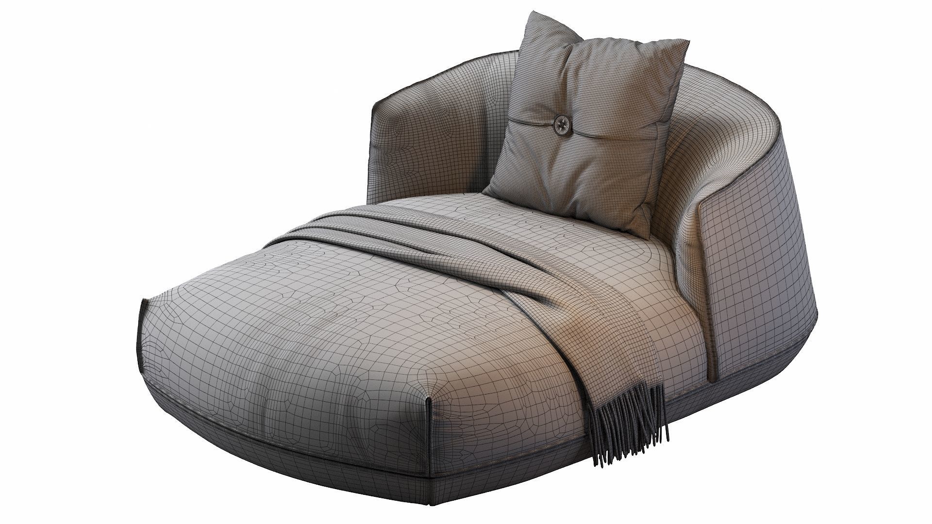 Brioni daybed 3D model_21