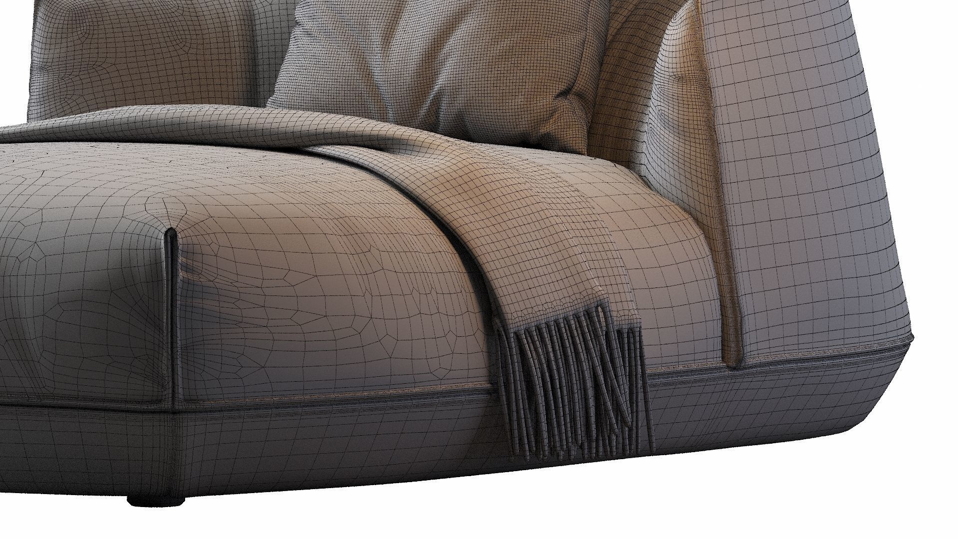 Brioni daybed 3D model_29
