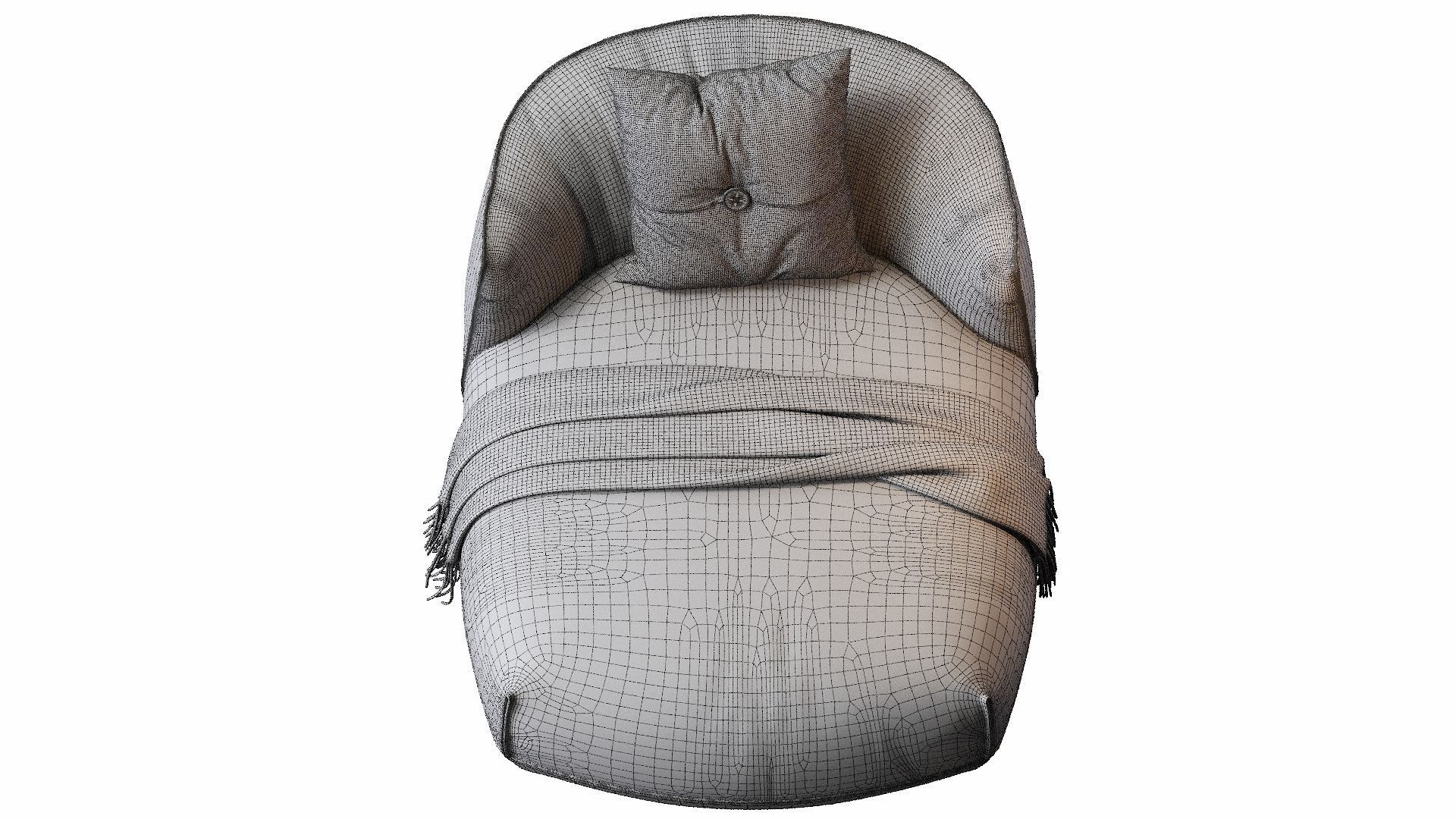 Brioni daybed 3D model_32