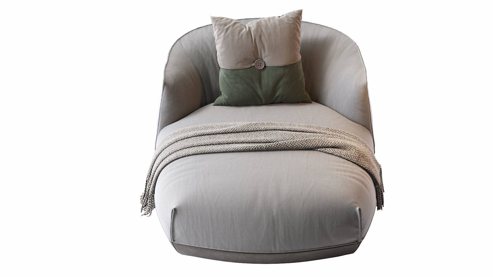 Brioni daybed 3D model_7