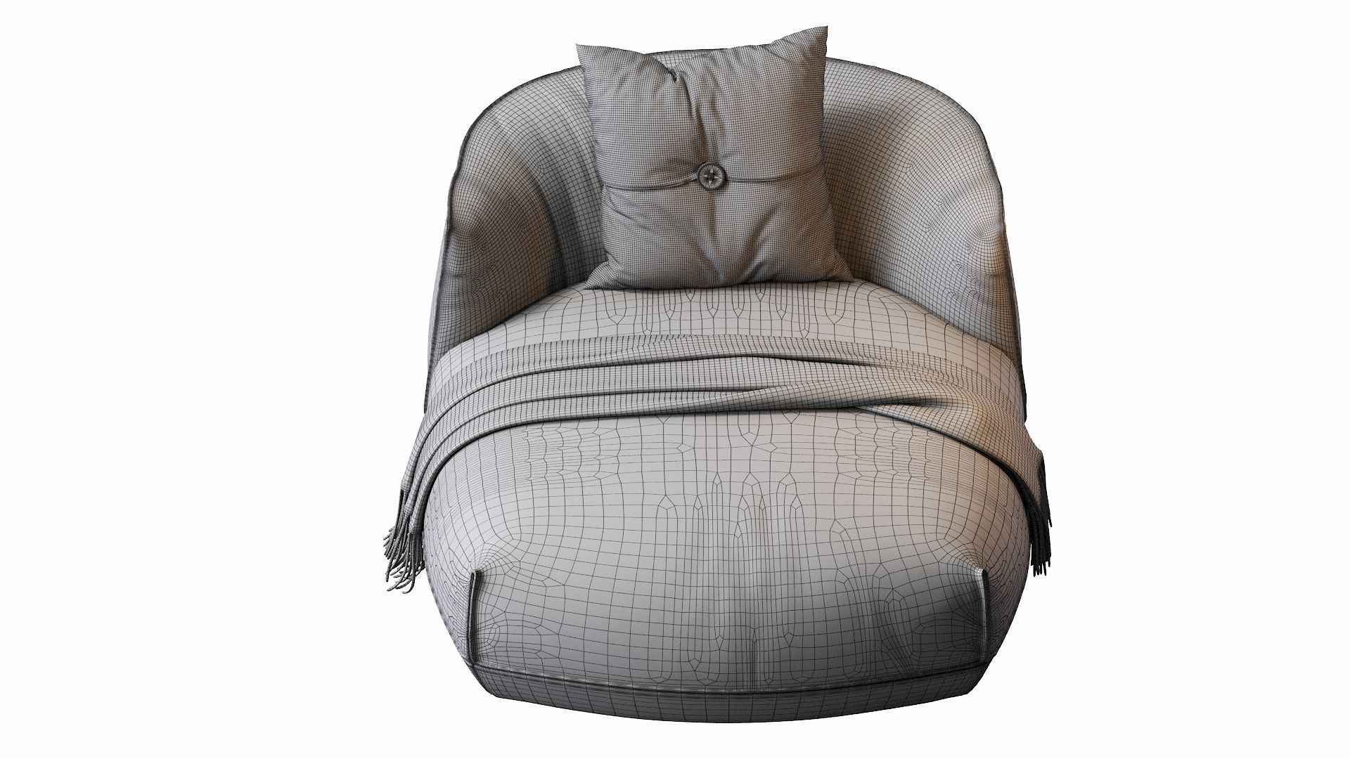 Brioni daybed 3D model_24