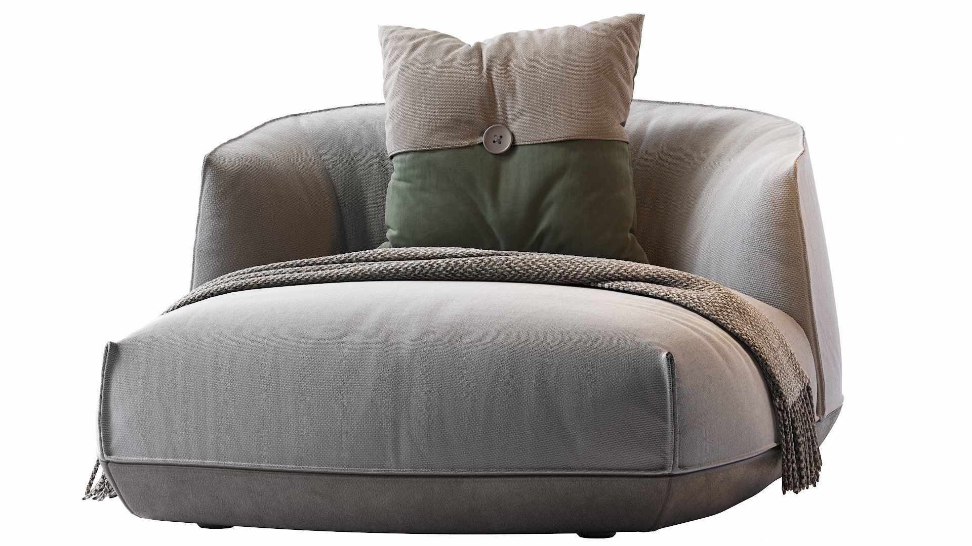 Brioni daybed 3D model_14