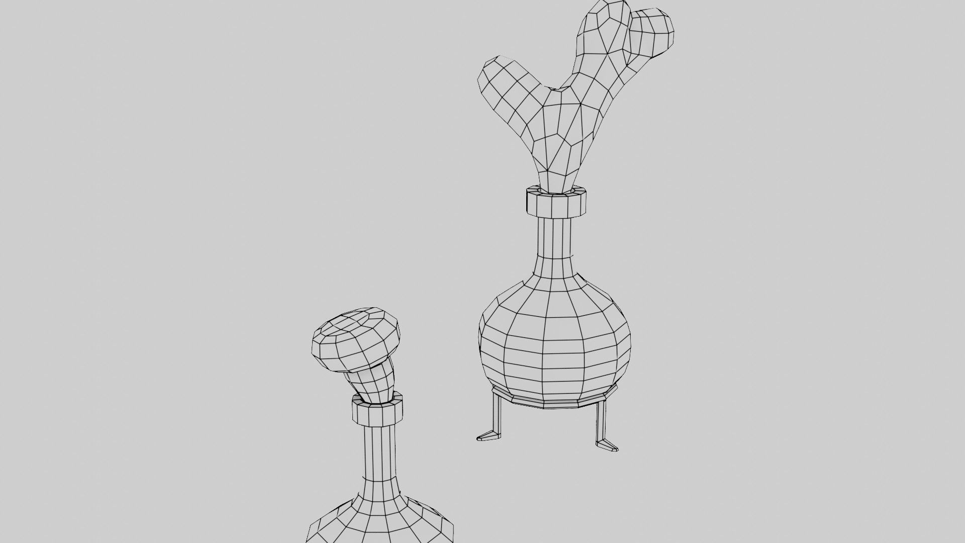 Witch Potions Low-poly 3D model_20