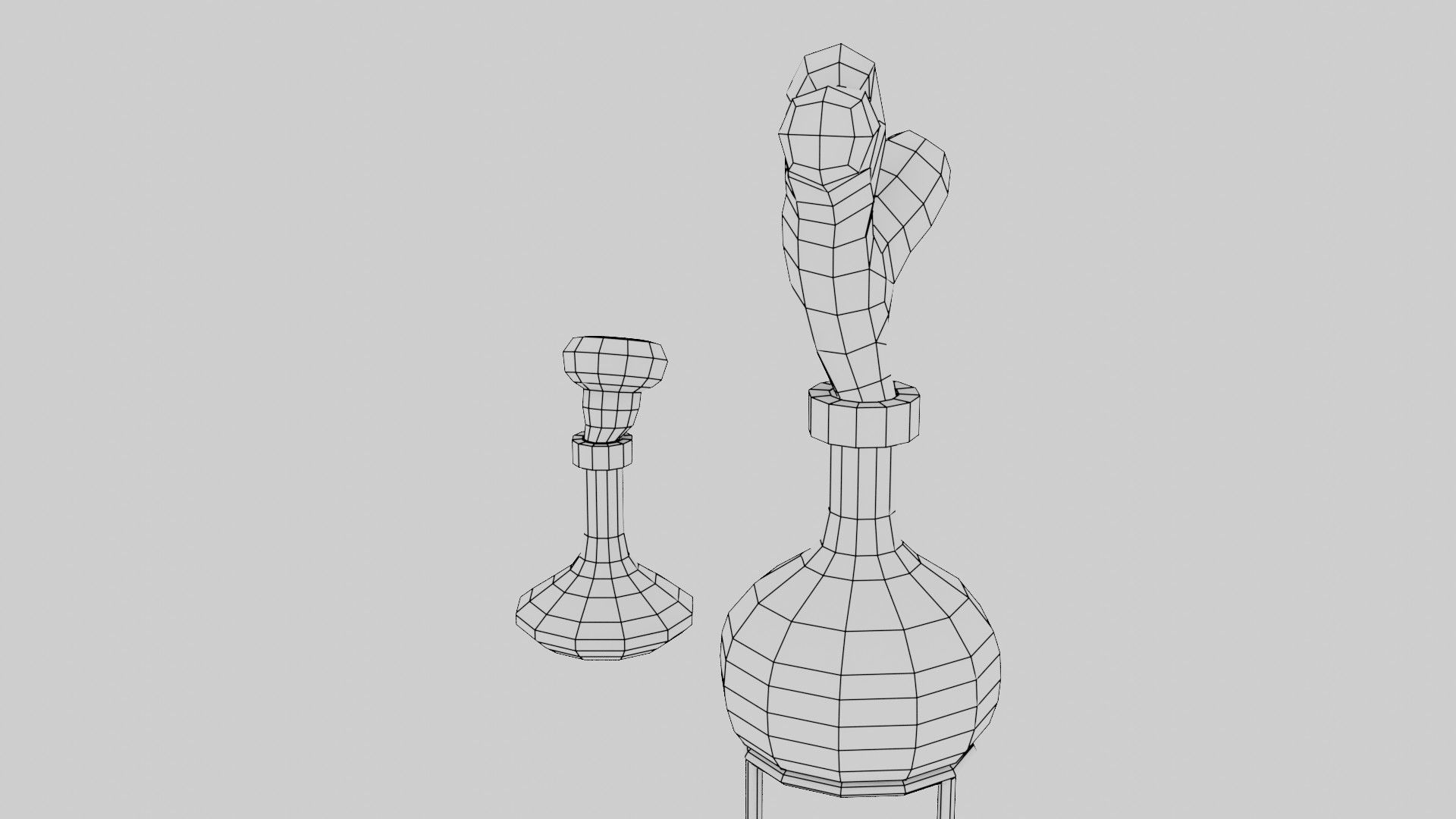 Witch Potions Low-poly 3D model_12