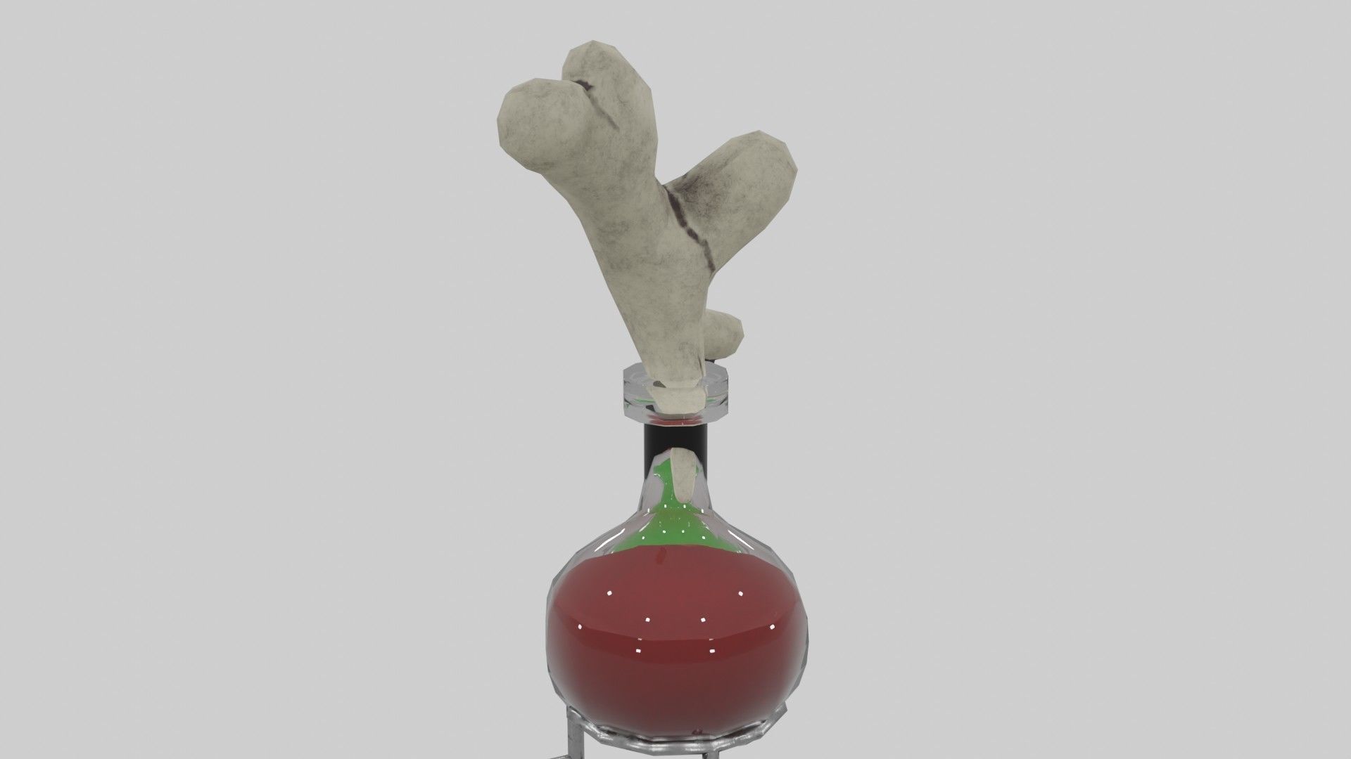Witch Potions Low-poly 3D model_9