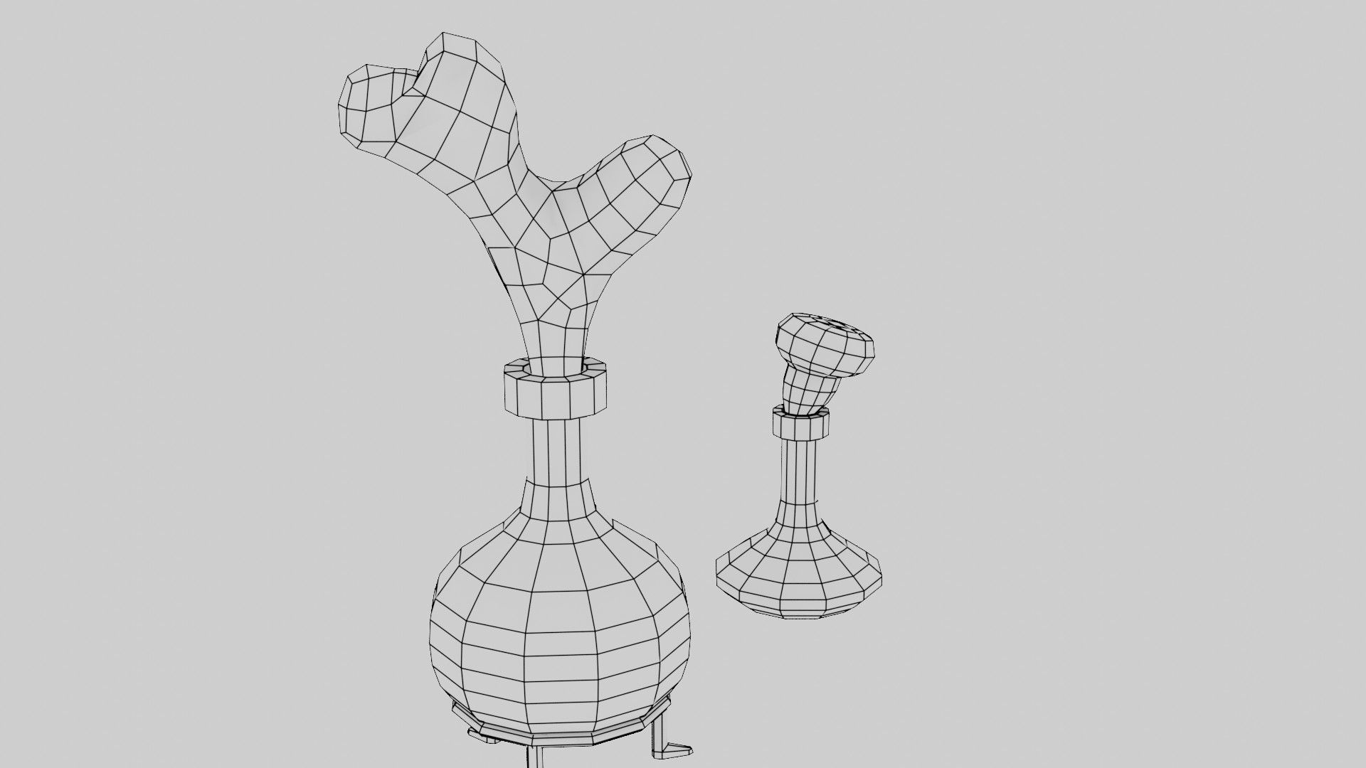 Witch Potions Low-poly 3D model_8