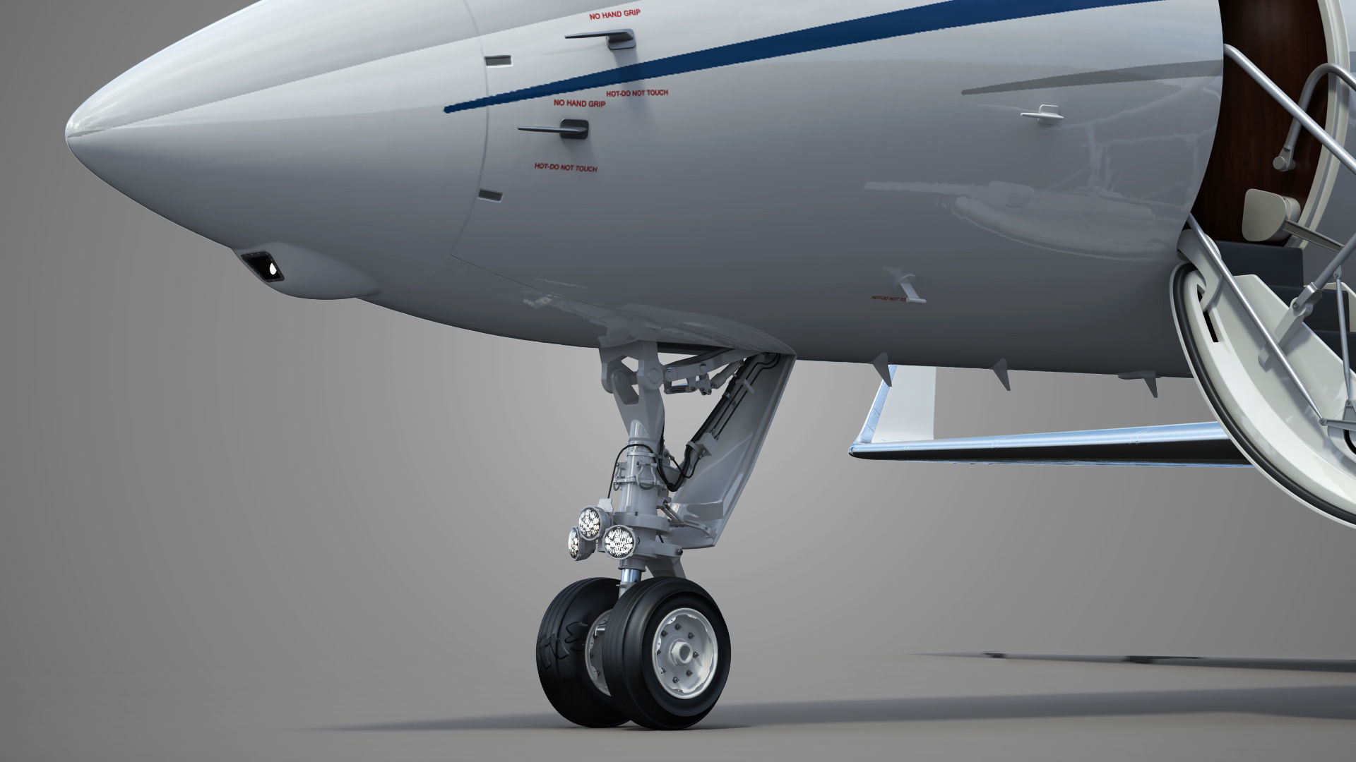 Gulfstream G550 Business Jet 3D model_13