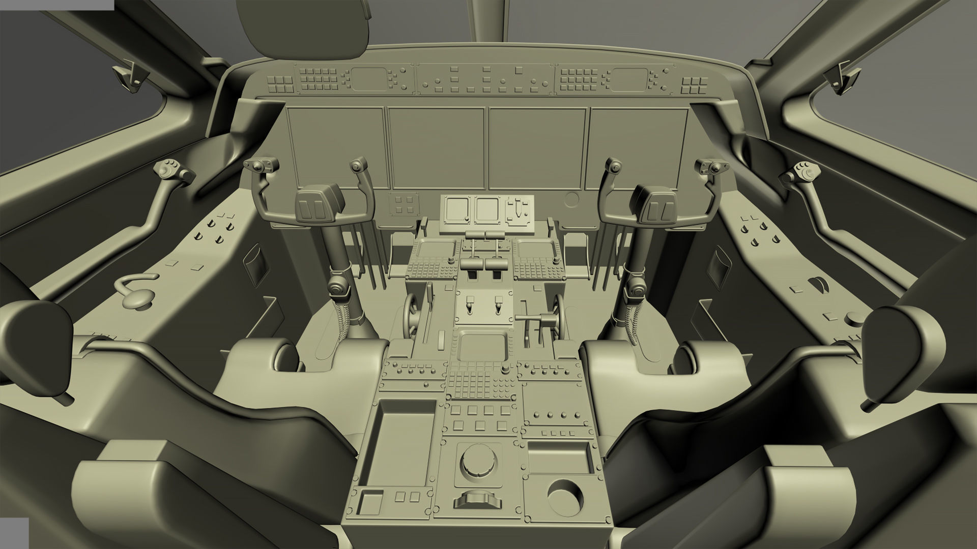 Gulfstream G550 Business Jet 3D model_58