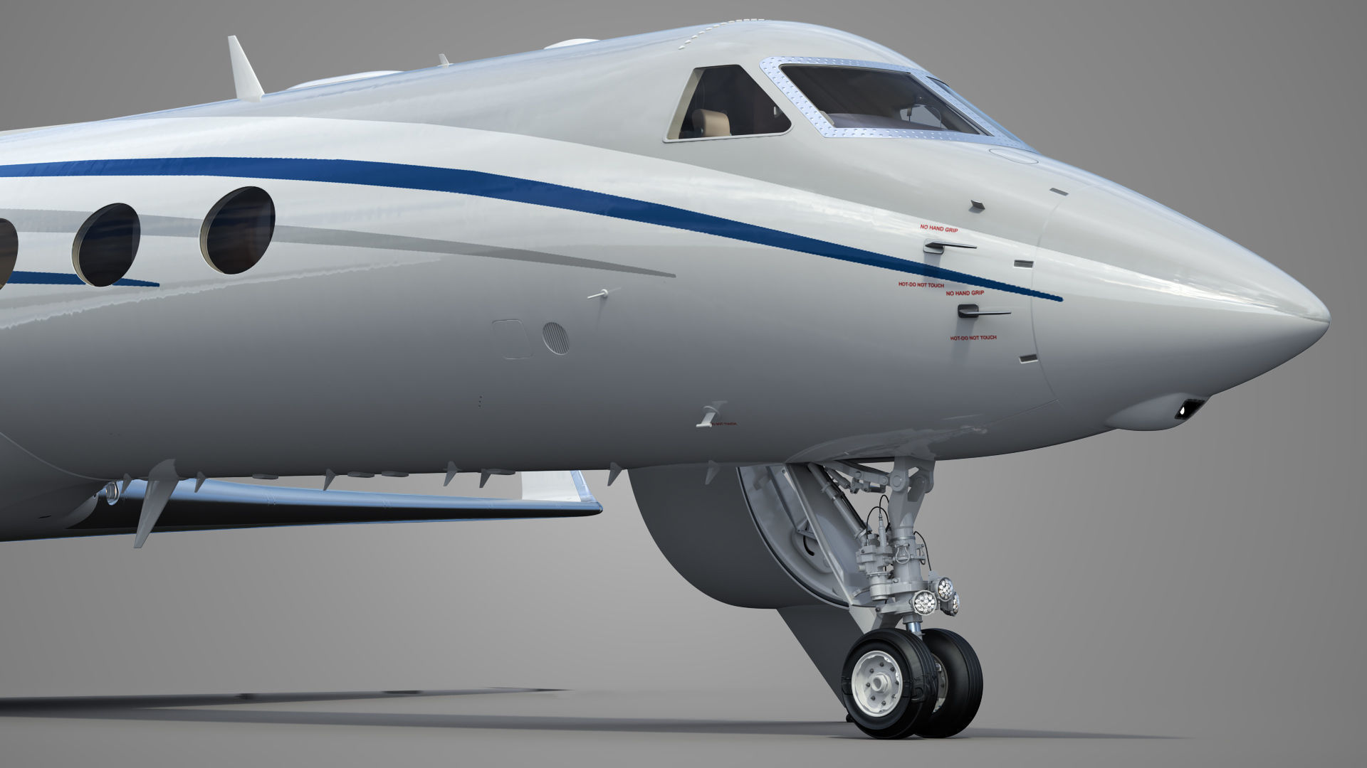 Gulfstream G550 Business Jet 3D model_26