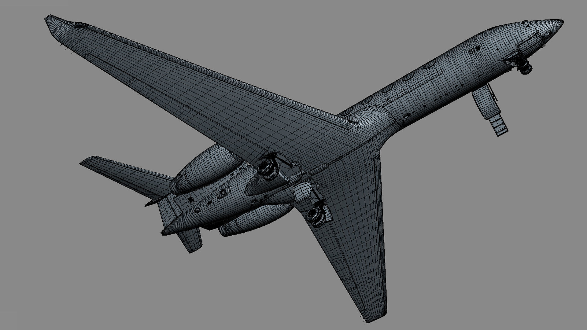 Gulfstream G550 Business Jet 3D model_49