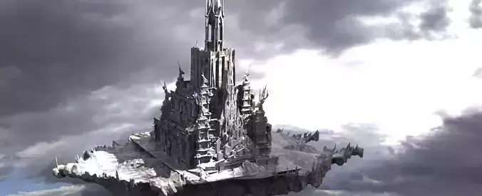 Ancient monolith Mountain towers 2