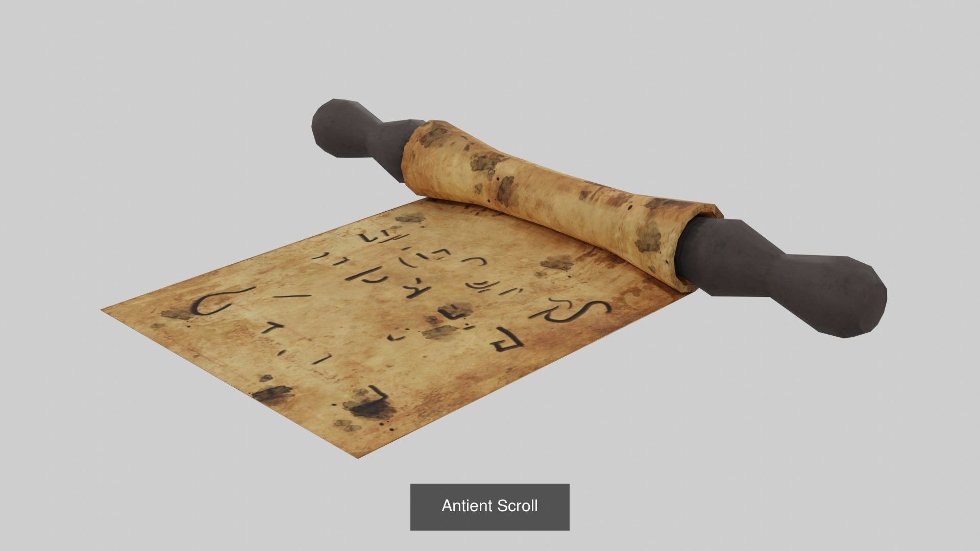 Witch Decore Props 3D Model Collection_3