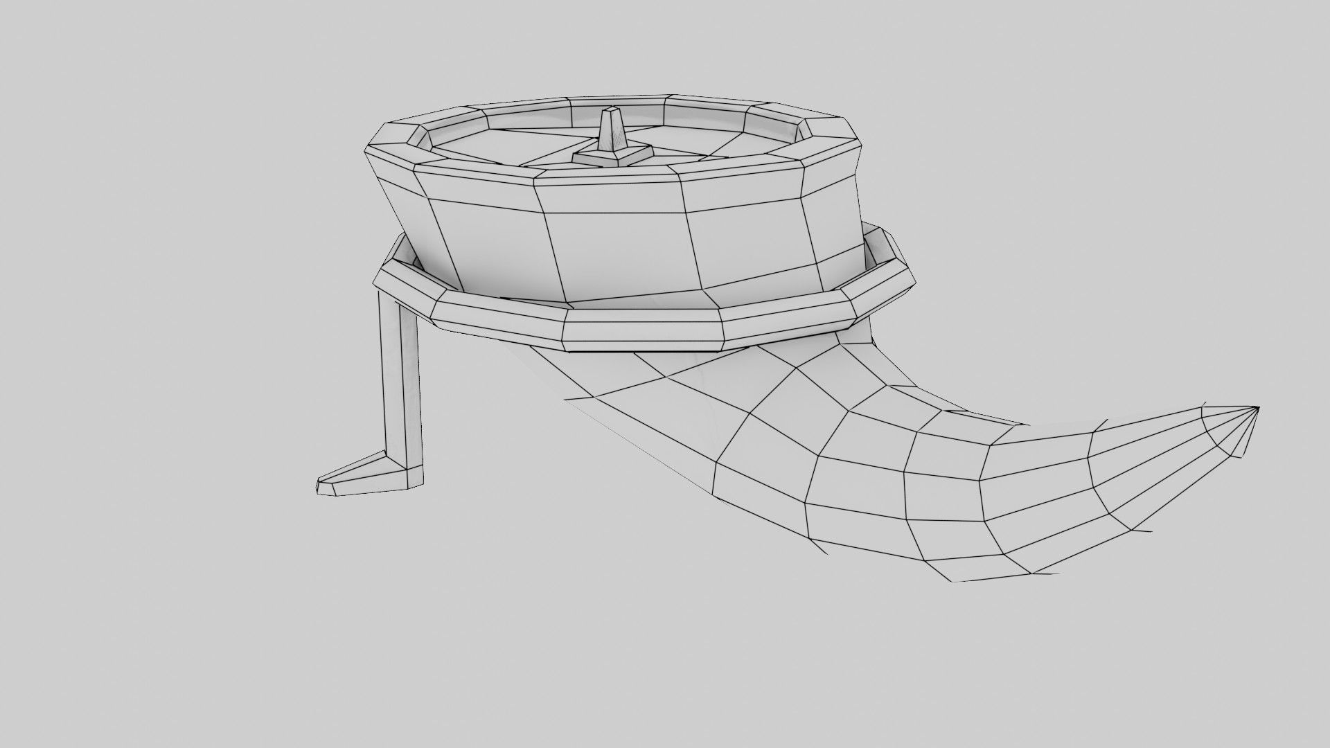 Witch Decore Props 3D Model Collection_6