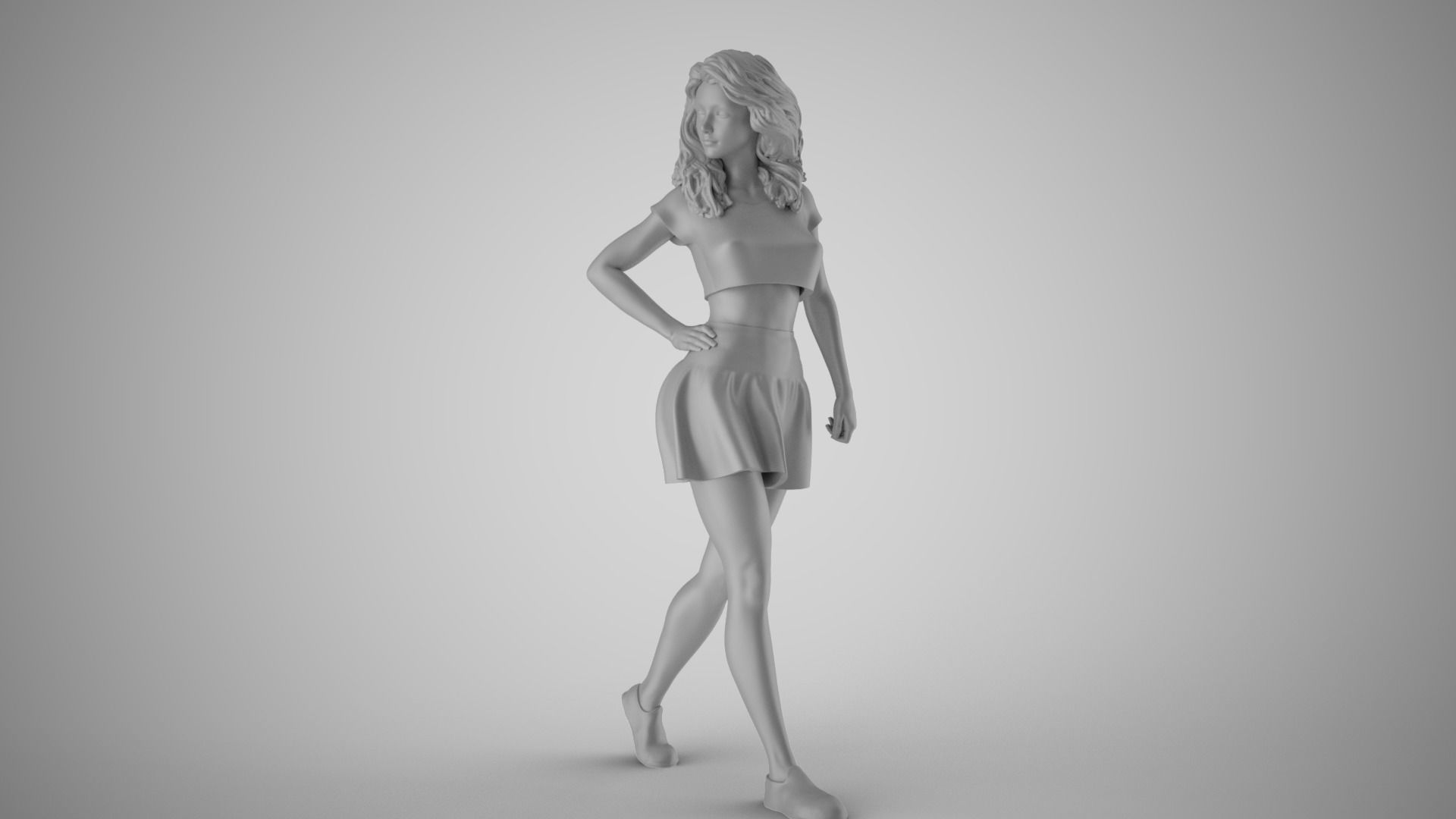 Confident Steps 3D print model_1