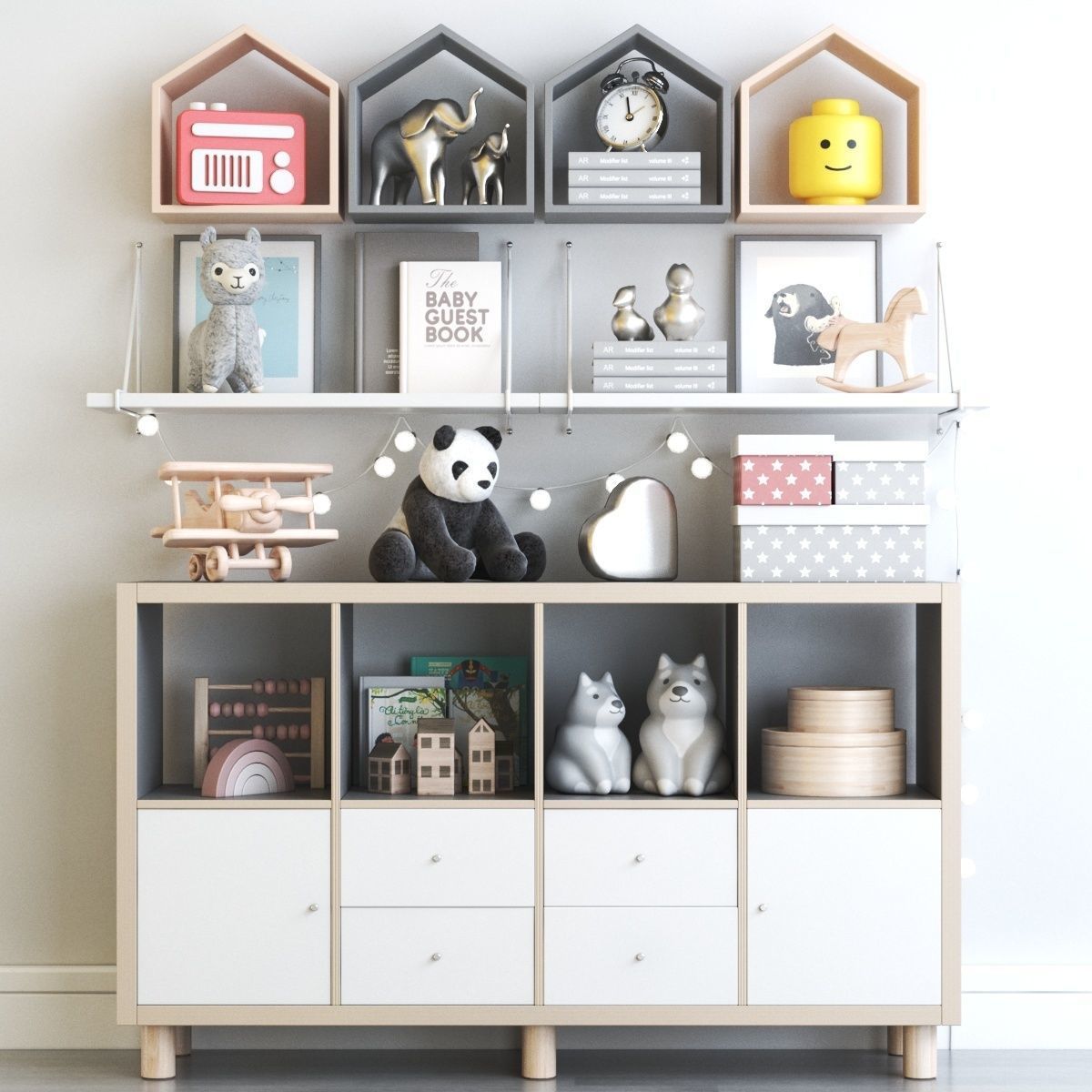 Childrens furniture and toys 7 3D model_3