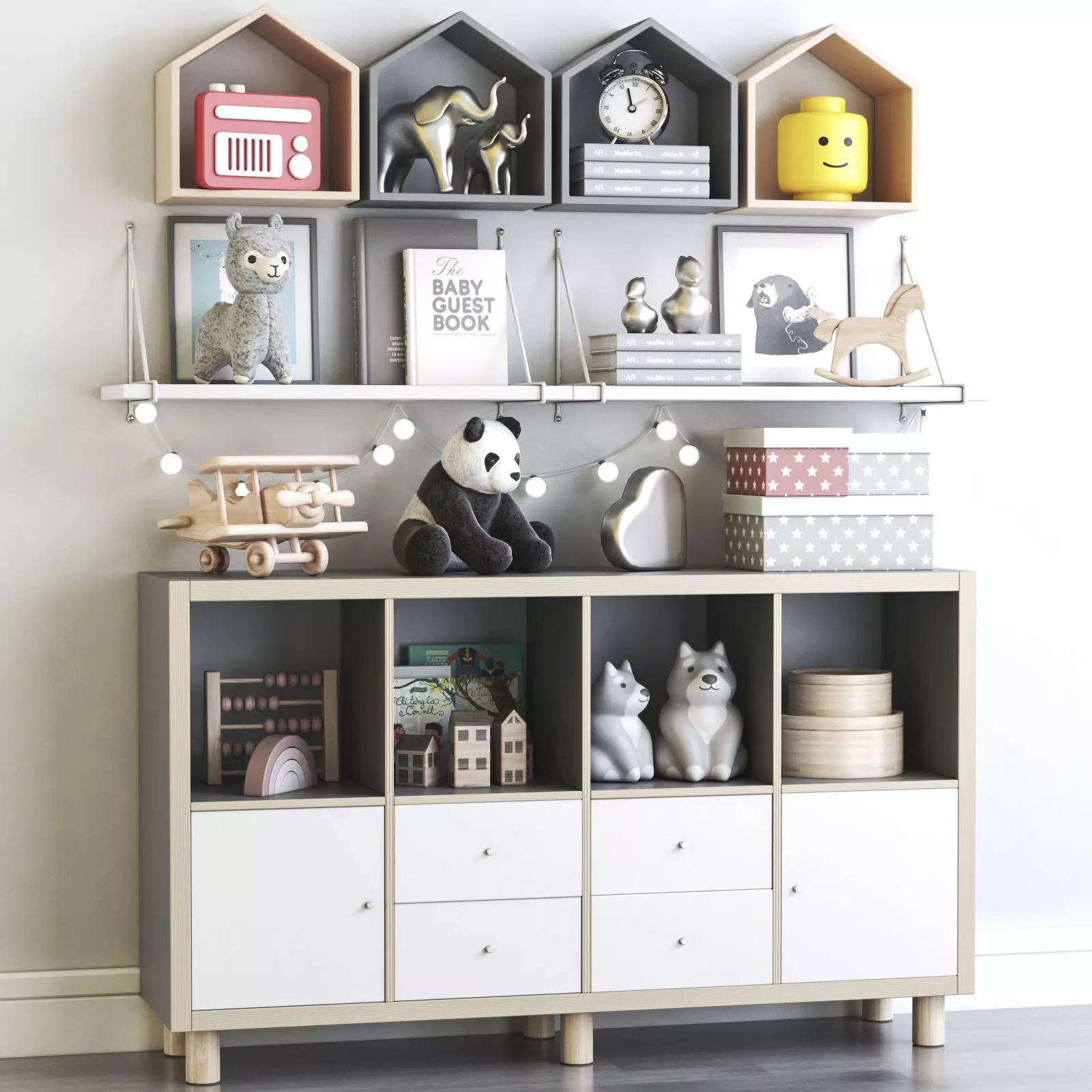 Childrens furniture and toys 7 3D model_0