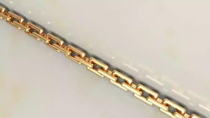 Hermes Chain Link or Necklace 8 mm wide