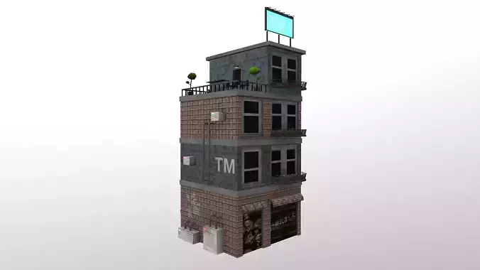 Cyberpunk City - Building 31