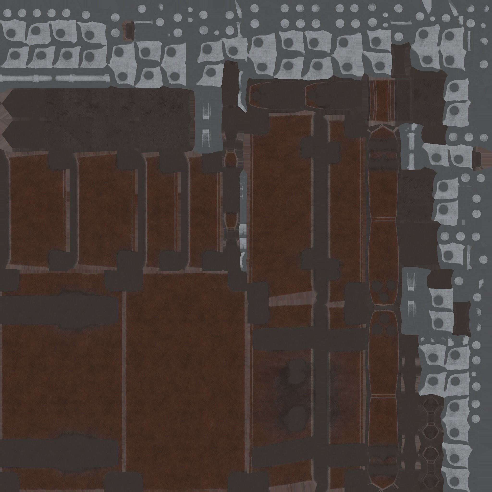 Lowpoly PBR leather suitcase game ready Free low-poly 3D model_7