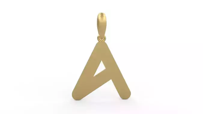 Initial Letters Pendant Gerth A