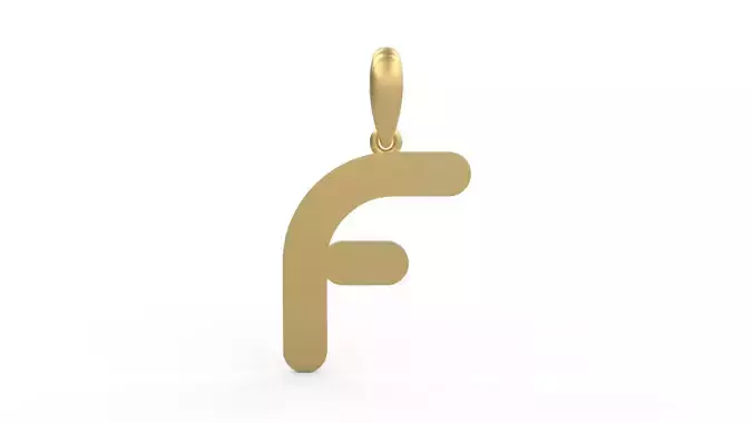 Initial Letters Pendant Gerth F