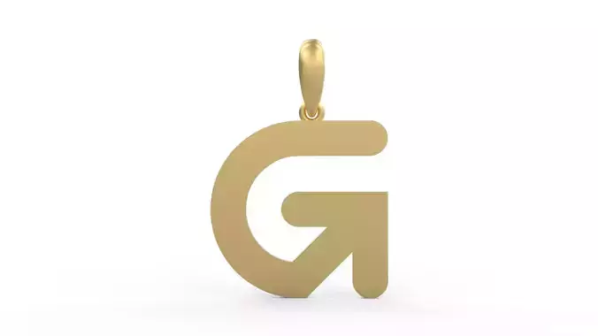 Initial Letters Pendant Gerth G